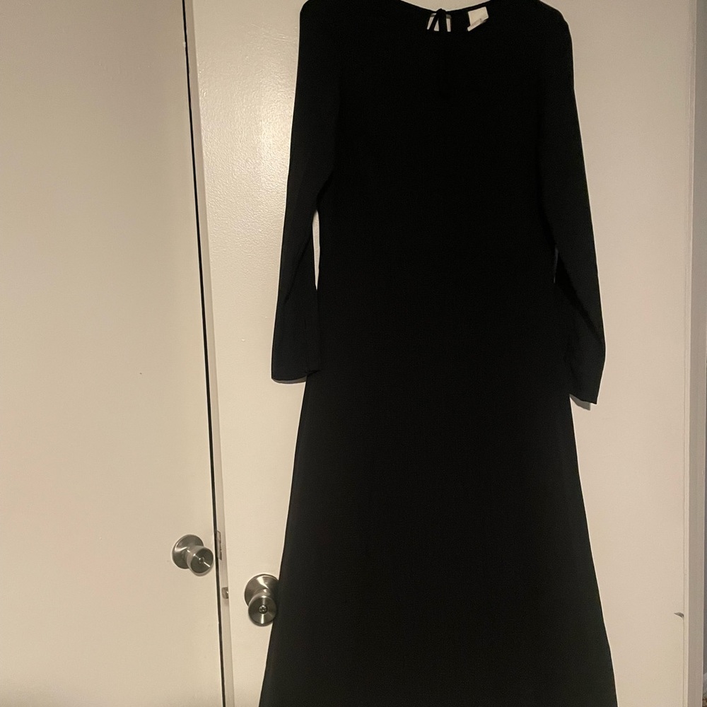 BLACK H&M dress long